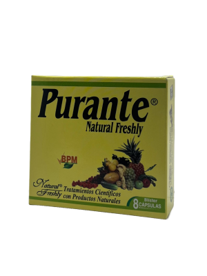🍃 Purante | Laboratorio: Natural Freshly (8 Caps)