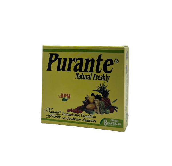 🍃 Purante | Laboratorio: Natural Freshly (8 Caps)