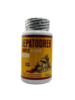 🌿 Hepatodren Triple Acción | Laboratorio: Natural Freshly (50 Caps)