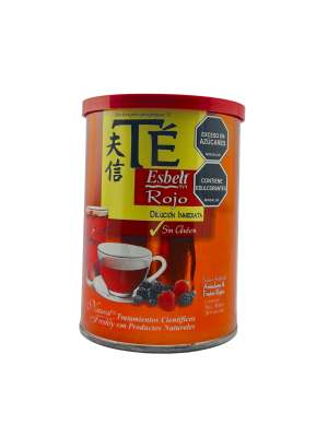 Té Esbelt Rojo – Dilución Inmediata | Sabor Frutos Rojos y Arándano • 300 g