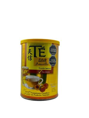 🍑 Té Esbelt Amarillo | Natural Freshly – Mezcla Instantánea Sabor Durazno (300g)