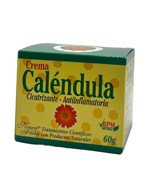 🌼 Crema Caléndula | Natural Freshly – Cicatrizante y Antiinflamatoria Natural 60g