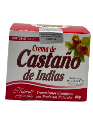 🌰 Crema de Castaño de Indias | Natural Freshly – Alivio para piernas cansadas y circulación 60g