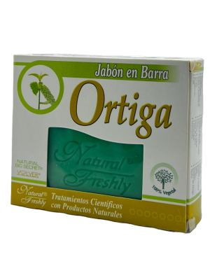 🌿 Jabón en Barra de Ortiga | Natural Freshly – 100% Vegetal 90g