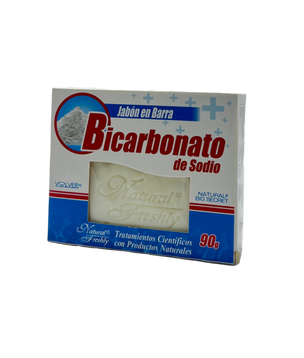 🧼 Jabón en Barra de Bicarbonato de Sodio | Natural Freshly – 90 g