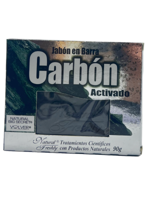 🖤 Jabón en Barra de Carbón Activado | Natural Freshly – 90 g