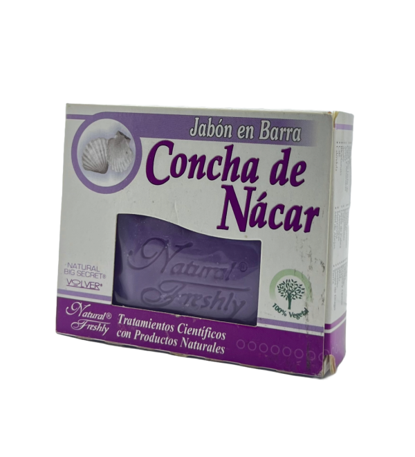 🐚 Jabón en Barra Concha de Nácar | Natural Freshly – 90 g