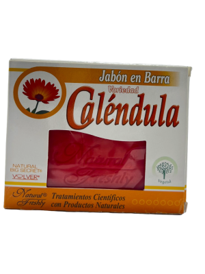🌼 Jabón en Barra Caléndula | Natural Freshly – 90 g
