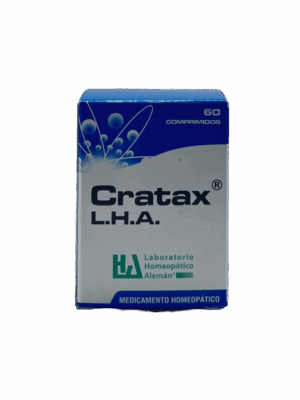 💙 Cratax LHA | Laboratorio: LHA (Homeopático Alemán) 60 Tabletas Sublinguales