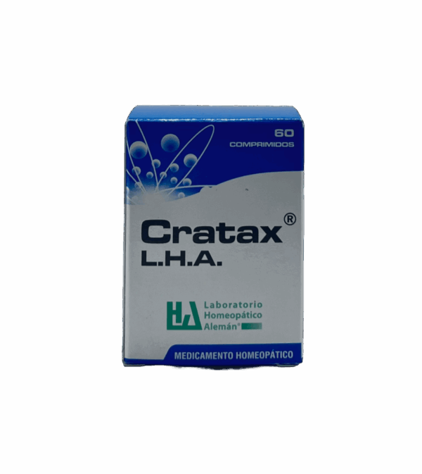 💙 Cratax LHA | Laboratorio: LHA (Homeopático Alemán) 60 Tabletas Sublinguales