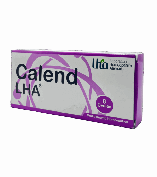 🌼 Calend LHA | Laboratorio: LHA (Homeopático Alemán) (Caja 6 Óvulos)