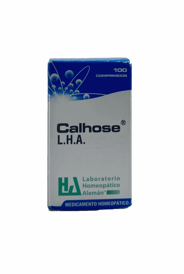 🦴 Calhose LHA | Laboratorio: LHA (Homeopático Alemán)  (30 ml) 100 Tabletas Sublinguales