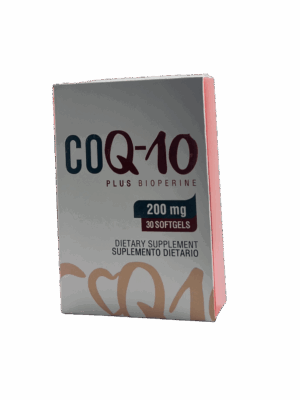 ❤️ CoQ-10 Plus BioPerine 200 mg | Laboratorio: Healthy America 30 Softgels