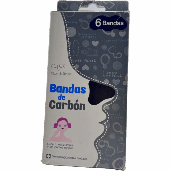 🖤 Cobyco – Bandas de Carbón (6 unidades)
