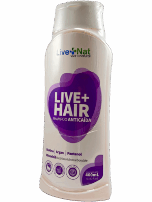 🧴Live+ Hair Shampoo Anticaída (400 ml – LiveNat)
