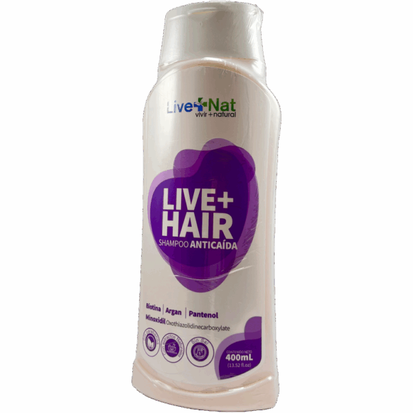 🧴Live+ Hair Shampoo Anticaída (400 ml – LiveNat)