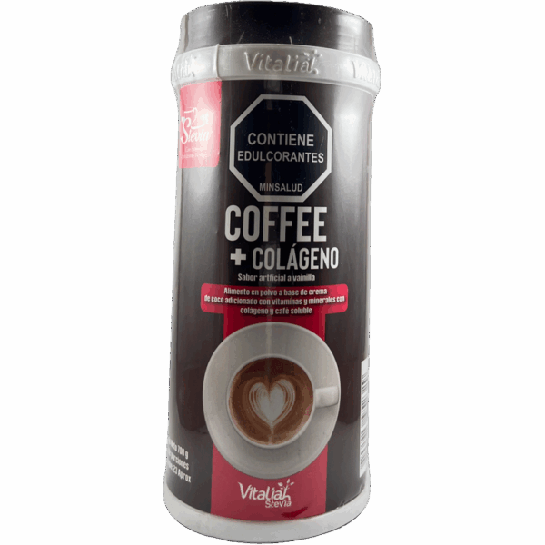 ☕  Coffee + Colágeno Vitaliah (700 g – Vainilla)