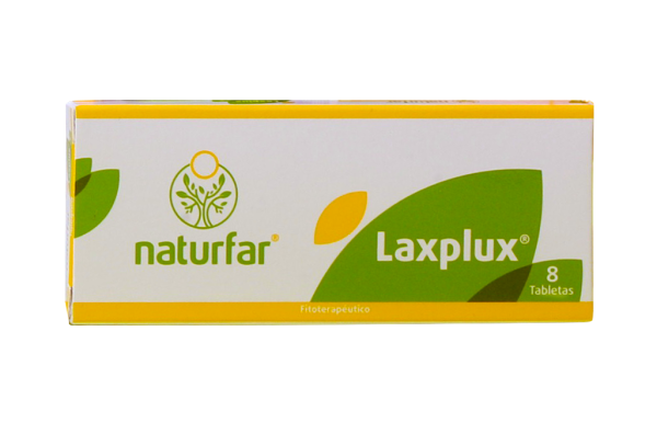 🌿 Laxplux • Naturfar – Fitoterapéutico  (8 Tabs)