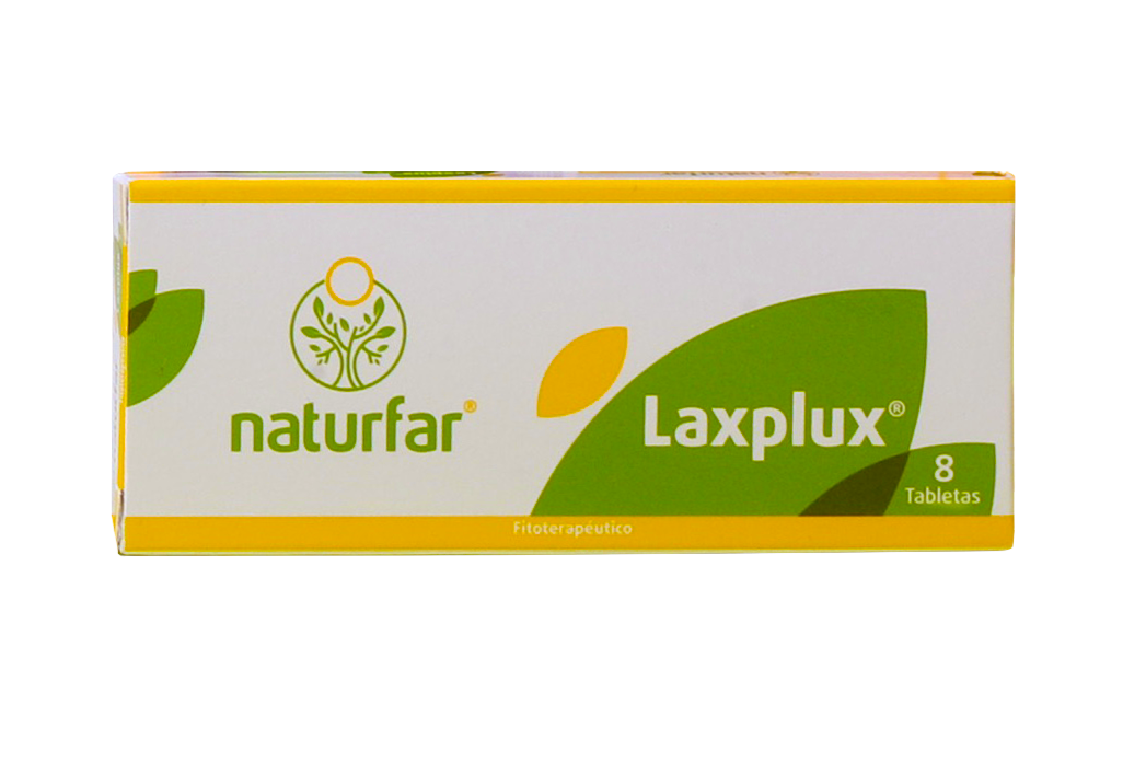 Linoflax 🌿 Laxplux • Naturfar – Fitoterapéutico (8 Tabs) – Distrivida