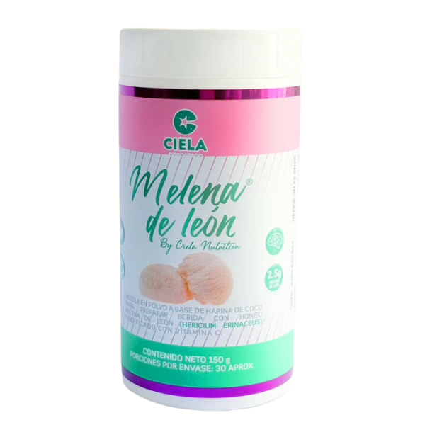🧠 Melena de León (Lion’s Mane) | Laboratorio: Ciela Nutrition  150 g