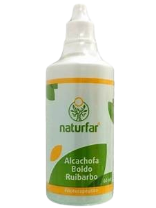 🌿 Naturfar Alcachofa • Boldo • Ruibarbo – Fitoterapéutico 60 mL