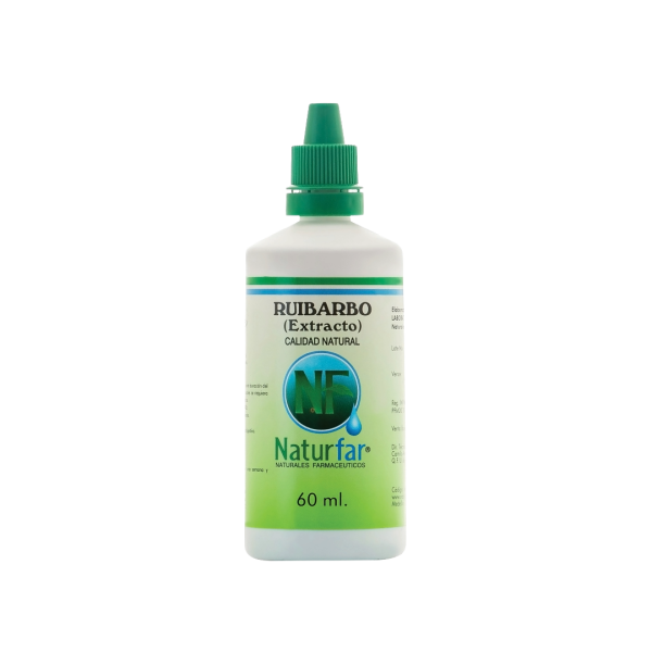 🔵 Extracto de Ruibarbo | Laboratorio: Naturfar (60 ml)