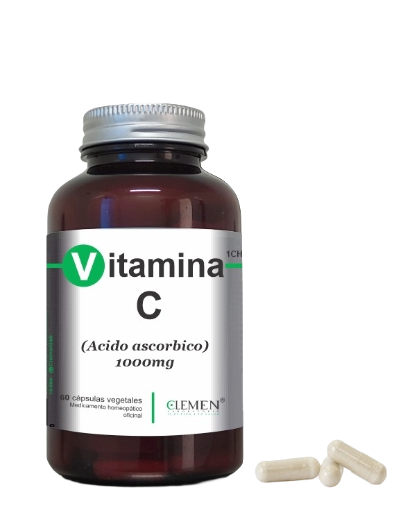 🍊 Vitamina C 1000 mg | Laboratorio: Clemen  (60 Caps)