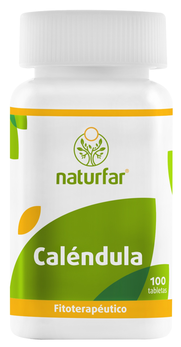 🌼 Caléndula | Laboratorio Naturfar (100 Tabs)