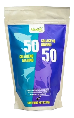 💙 Colágeno 50/50 Marino + Bovino | Laboratorio: Vitaliah Pro  (250 g)