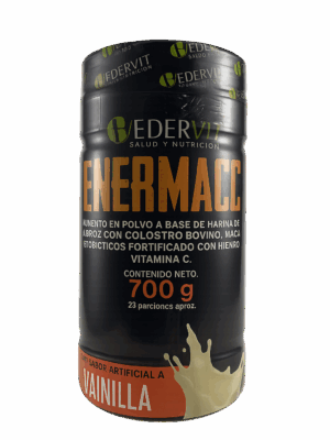 🔋 ENERMACC Vainilla – Edervit  (700 g)