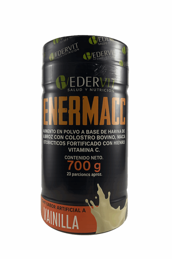 🔋 ENERMACC Vainilla – Edervit  (700 g)