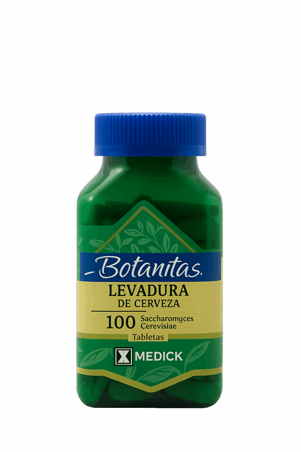🍃 Levadura de Cerveza – Botanitas   (100 Tabletas)