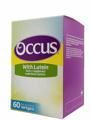 👁️‍🗨️ Occus With Lutein – 60 Softgels