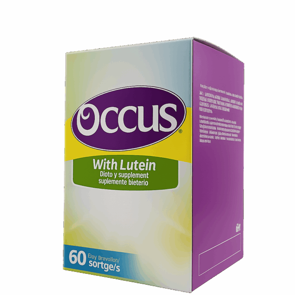 👁️‍🗨️ Occus With Lutein – 60 Softgels
