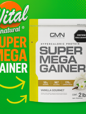💪 Super Mega Gainer | CMN – Vainilla Gourmet (2lb)