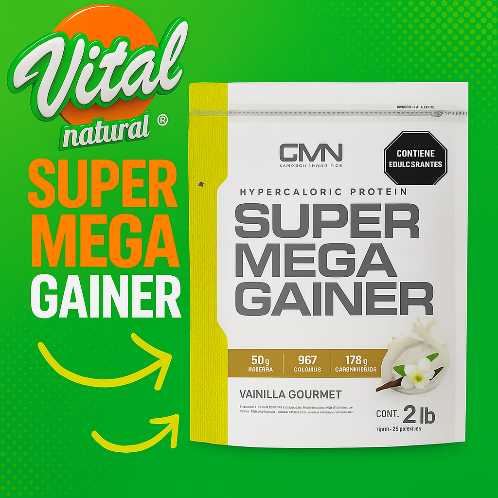 💪 Super Mega Gainer | CMN – Vainilla Gourmet (2lb)