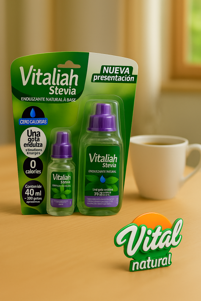 🌱 Vitaliah Stevia – Nueva Presentación | Vital Natural (40ml)