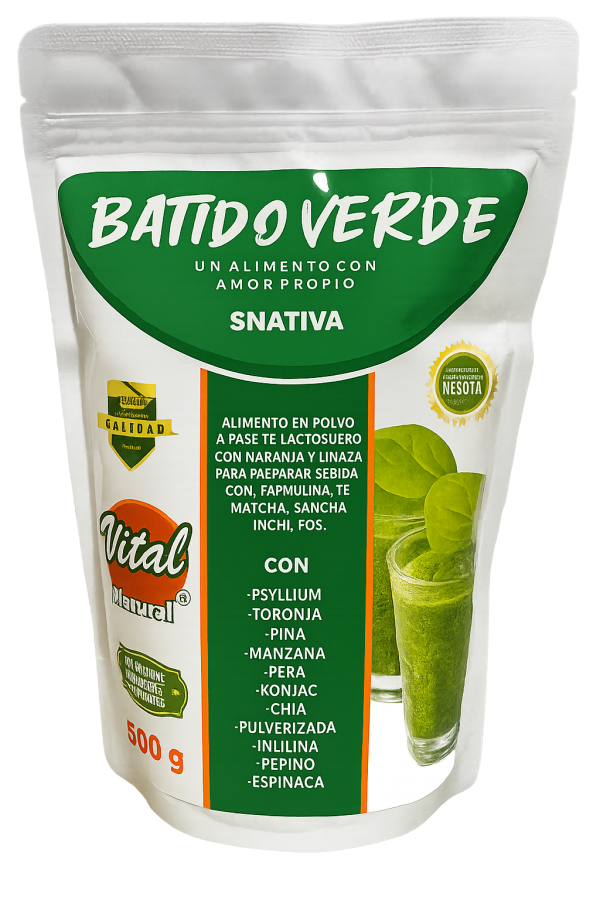 🌱 Batido Verde  | Vital Natural 500 g | Edición Premium