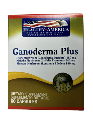 🍄 Ganoderma Plus – Hongos Medicinales para Defensa y Vitalidad (60 cápsulas)