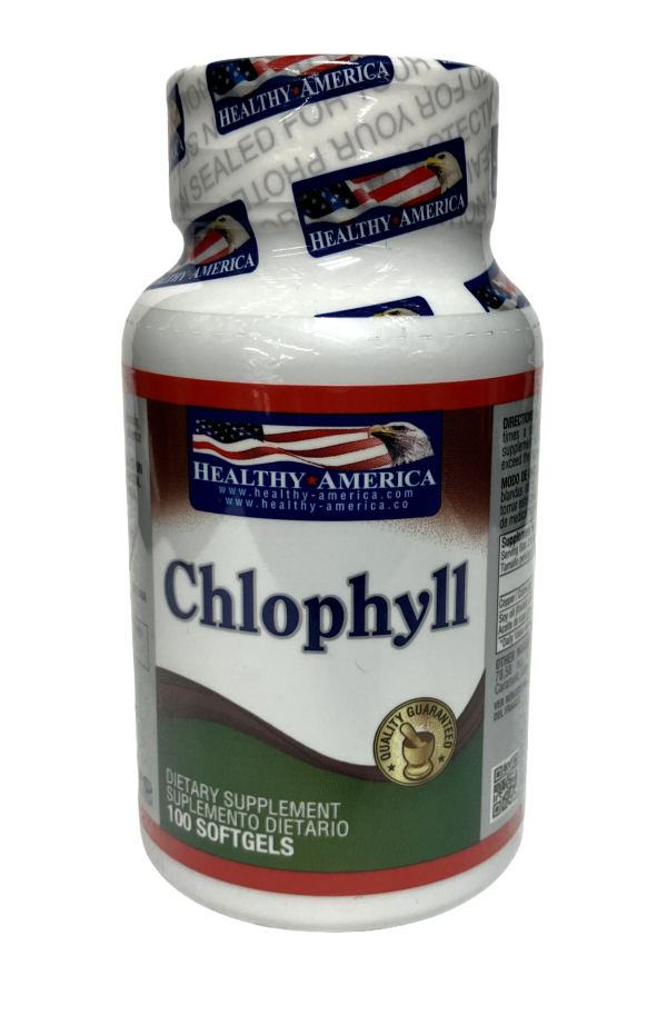 🌿 Chlorophyll – Detox Natural y Energía Celular (100 cápsulas blandas)
