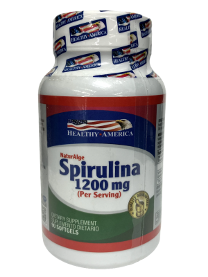 🌊 NaturAlge Spirulina – Energía Verde y Nutrición Celular (90 cápsulas blandas)