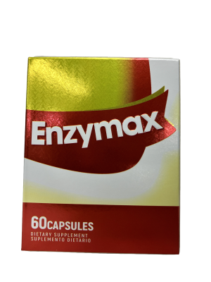 🍽️ Enzymax – Digestión Saludable y Confort Intestinal (60 cápsulas) 🔴