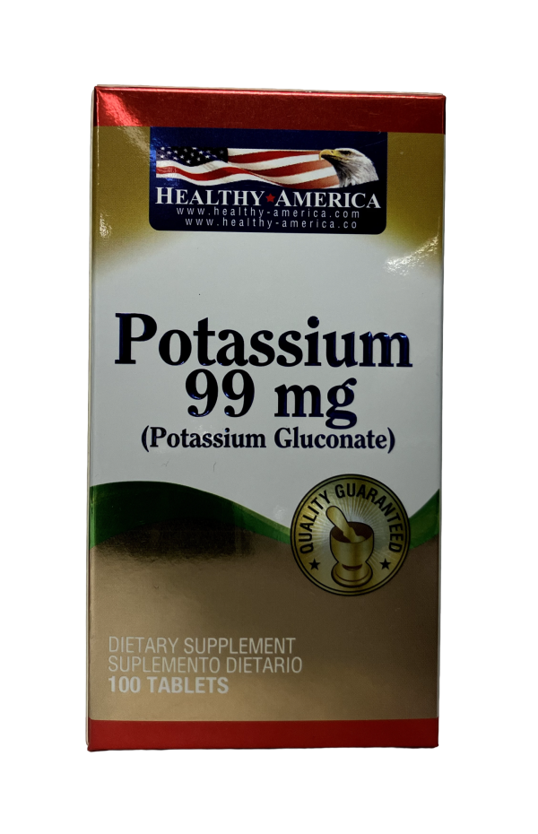 ⚡ Potassium 99 mg – Equilibrio Electrolítico y Apoyo Muscular (100 tabletas)
