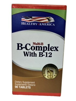 Multi-B B-Complex With B-12 – Energía y Vitalidad en Cada Tableta
