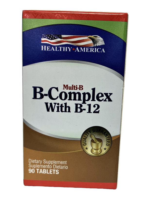 Multi-B B-Complex With B-12 – Energía y Vitalidad en Cada Tableta