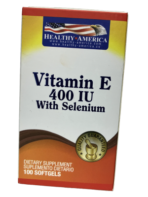 Vitamin E + Selenio – Protección Celular y Vitalidad en 100 Cápsulas