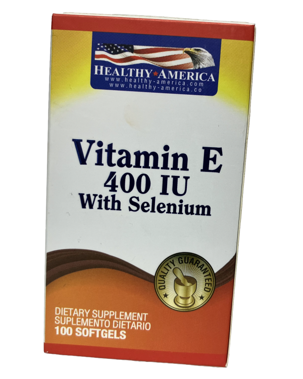 Vitamin E + Selenio – Protección Celular y Vitalidad en 100 Cápsulas