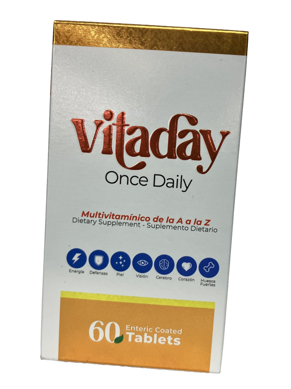 Vitaday Once Daily – Energía, Defensas y Bienestar en Una Tableta al Día