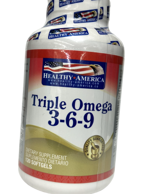 Triple Omega 3-6-9 – Salud Integral en 120 Cápsulas Blandas