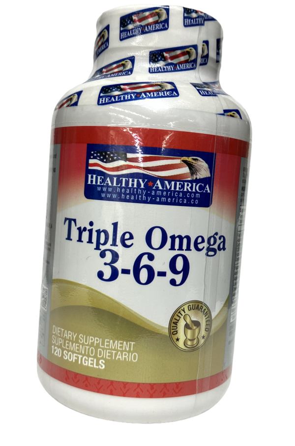 Triple Omega 3-6-9 – Salud Integral en 120 Cápsulas Blandas